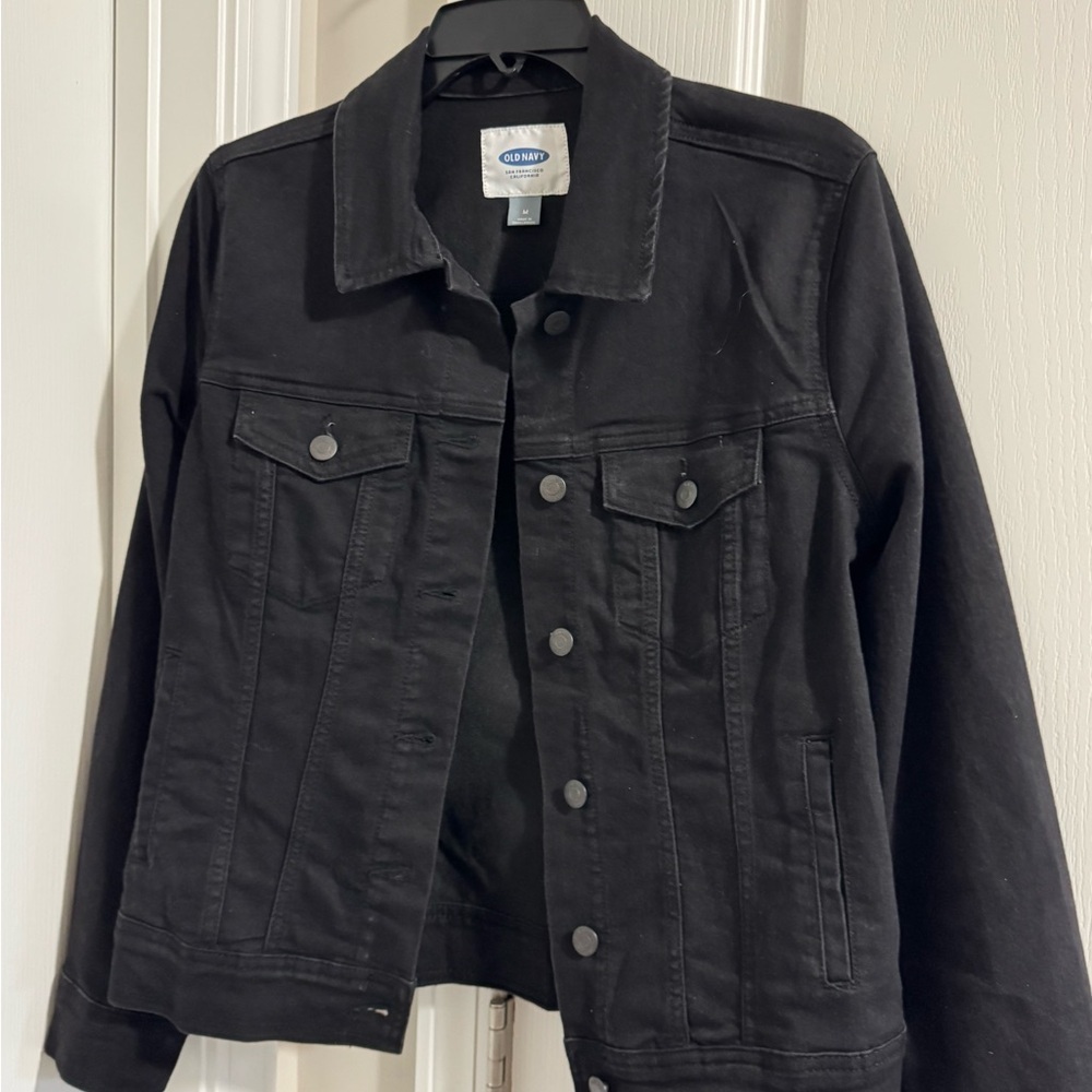 Old Navy Black Denim Jacket